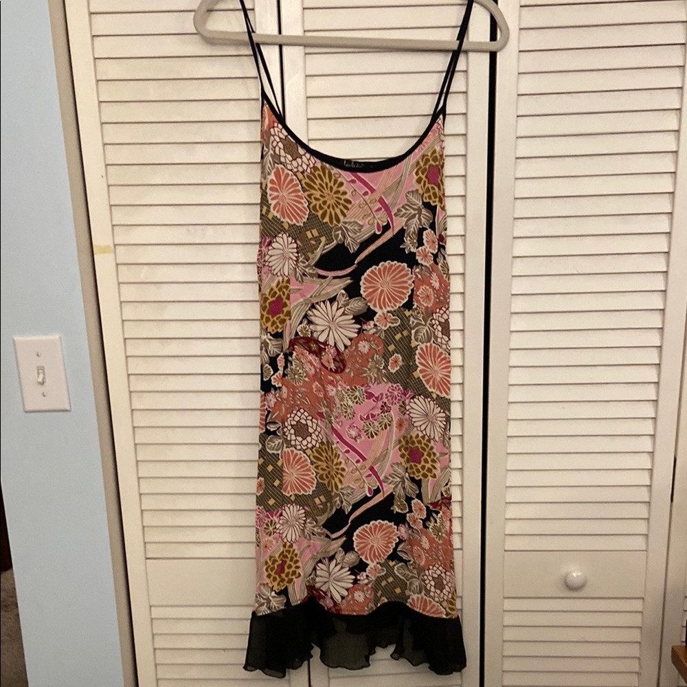Floral Print Mini Dress